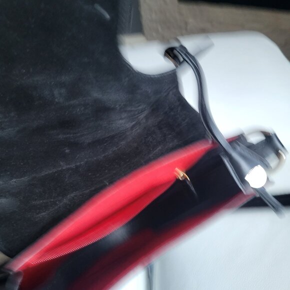 Boldrini Selleria Leather Black Handbag / Shoulder Bag - Picture 4 of 6